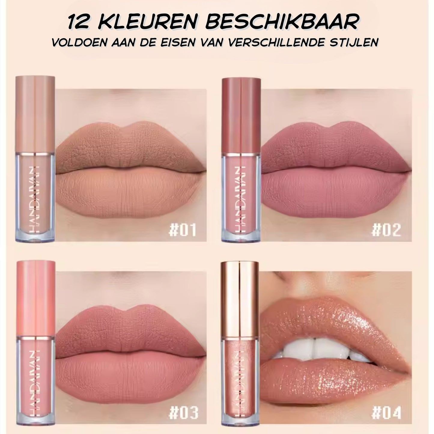 Handaiyan Matte lipstick set