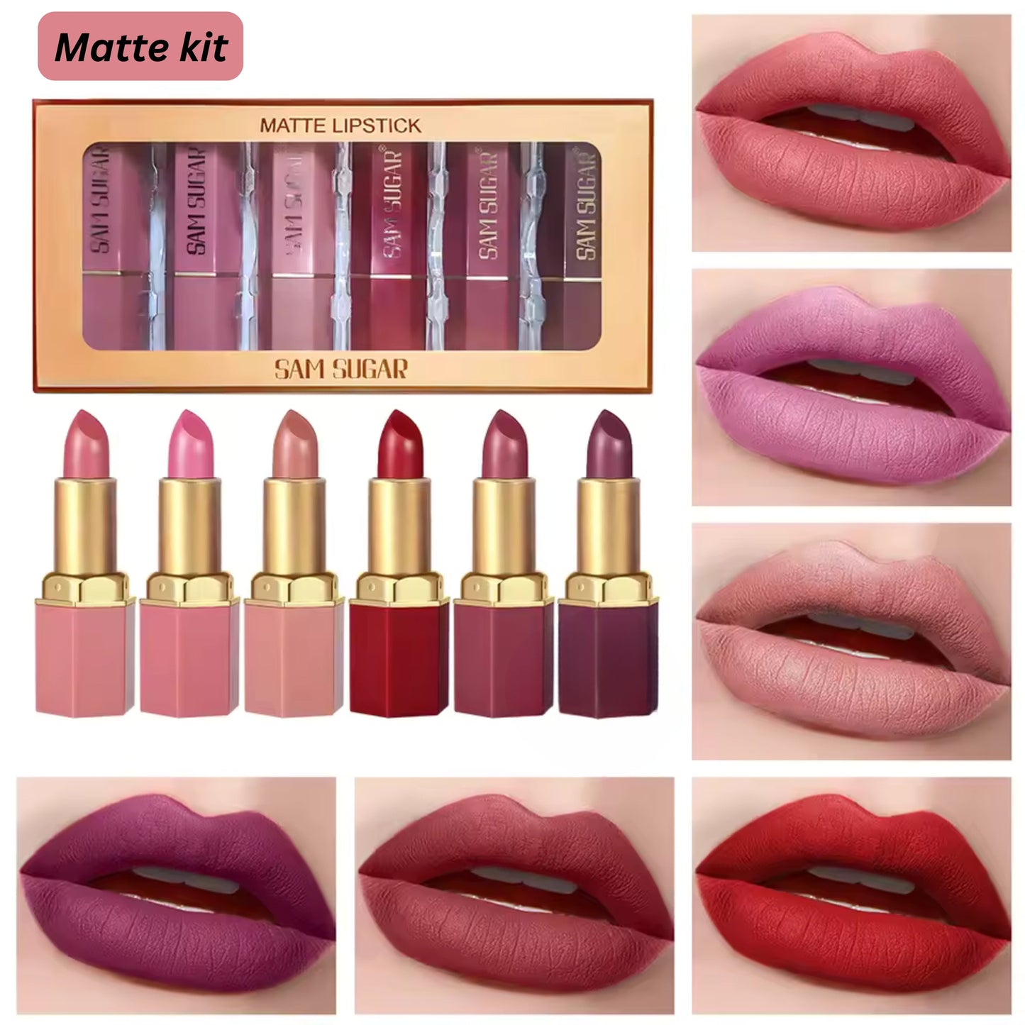 Sam Sugar Lipstick Set