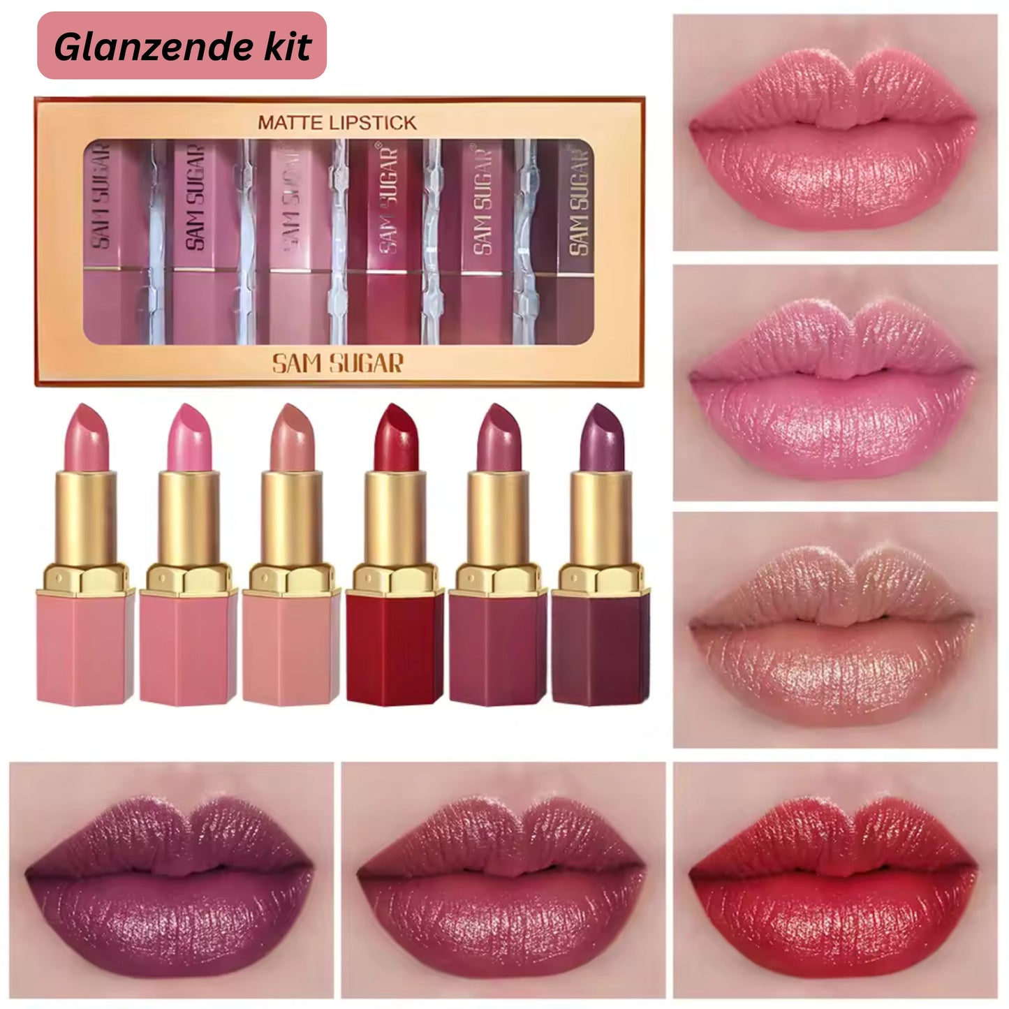 Sam Sugar Lipstick Set